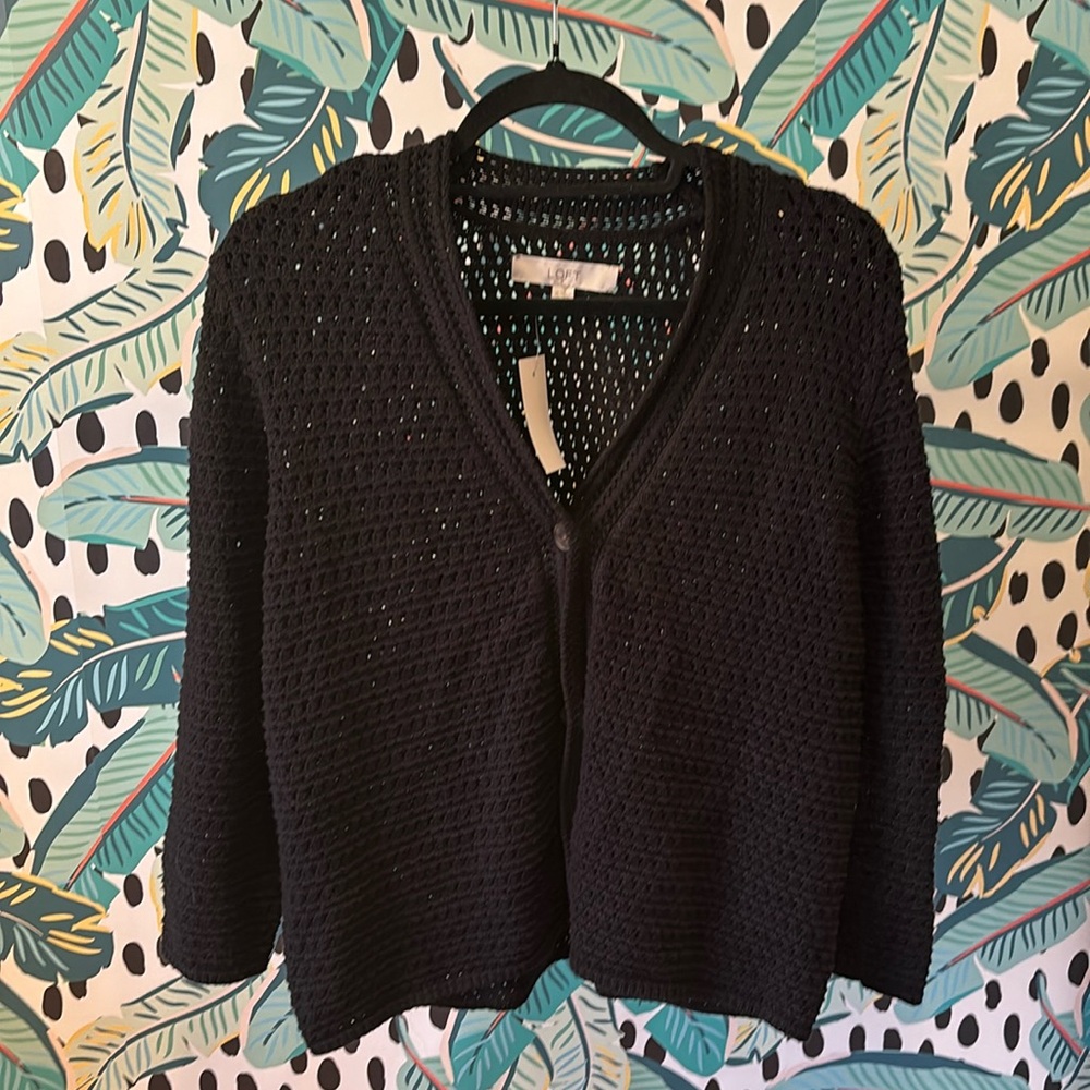 Loft Cropped Cardigan - NWT